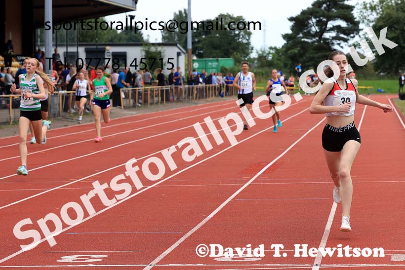 The 100 metres, Wednesday, july 24th, 2024 NEGP 5, Monkton Stadium.  Photo: David T. Hewitson/Sports for All Pics